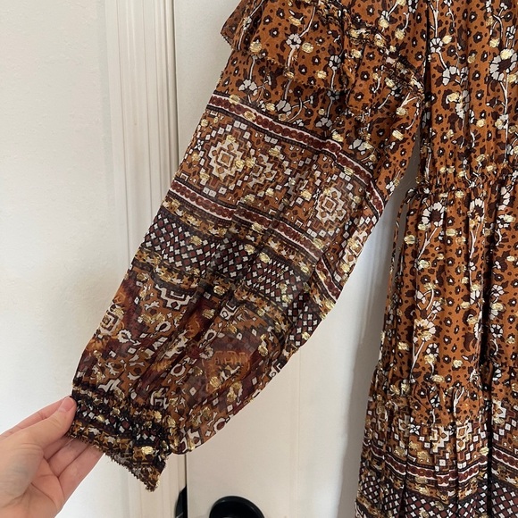 Ulla Johnson Erisa Dress - Ochre - Picture 4 of 9